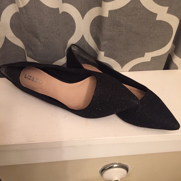 Liz & Co Shoes - Glitter Flats